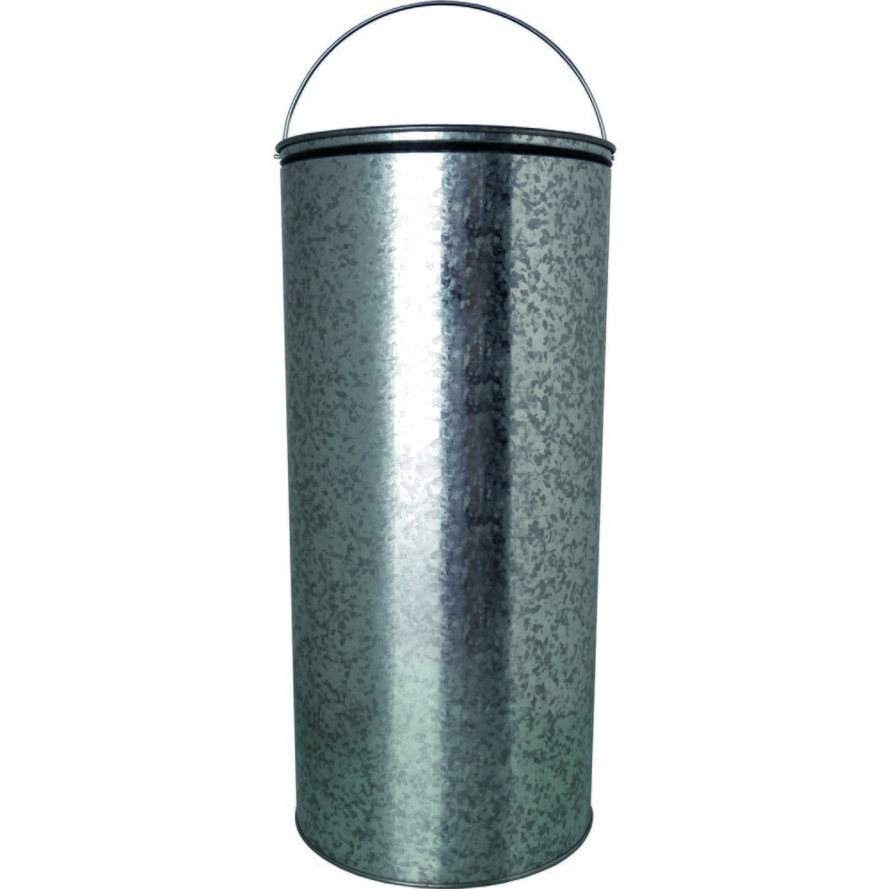 Produktabbildung Nr. 4: helit Push-Tret-Abfallbehälter "the step dome“, 52 Liter, Edelstahl