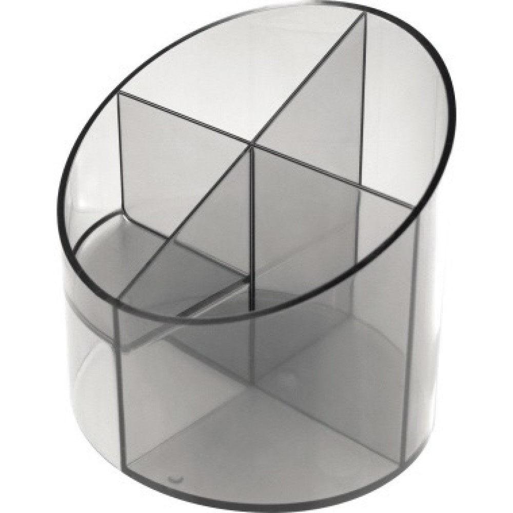 Produktabbildung: helit Multiköcher the cross H6390202 4Fächer glasklar