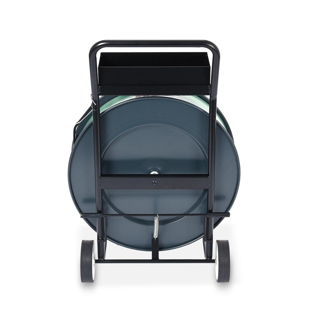 HEMMDAL Abrollwagen für PP/PET-Umreifungsband, ergonomisches 4-Rad-System, Kerndurchmesser 406 mm Produktabbildung Nr. 4: HEMMDAL Abrollwagen für PP/PET-Umreifungsband, ergonomisches 4-Rad-System, Kerndurchmesser 406 mm