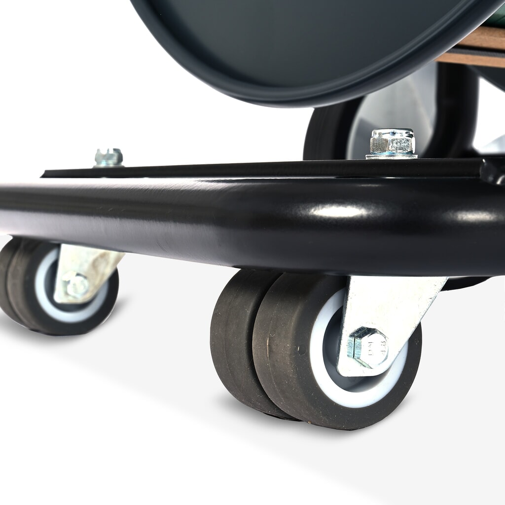 HEMMDAL Abrollwagen für PP/PET-Umreifungsband, ergonomisches 4-Rad-System, Kerndurchmesser 406 mm Produktabbildung Nr. 6: HEMMDAL Abrollwagen für PP/PET-Umreifungsband, ergonomisches 4-Rad-System, Kerndurchmesser 406 mm