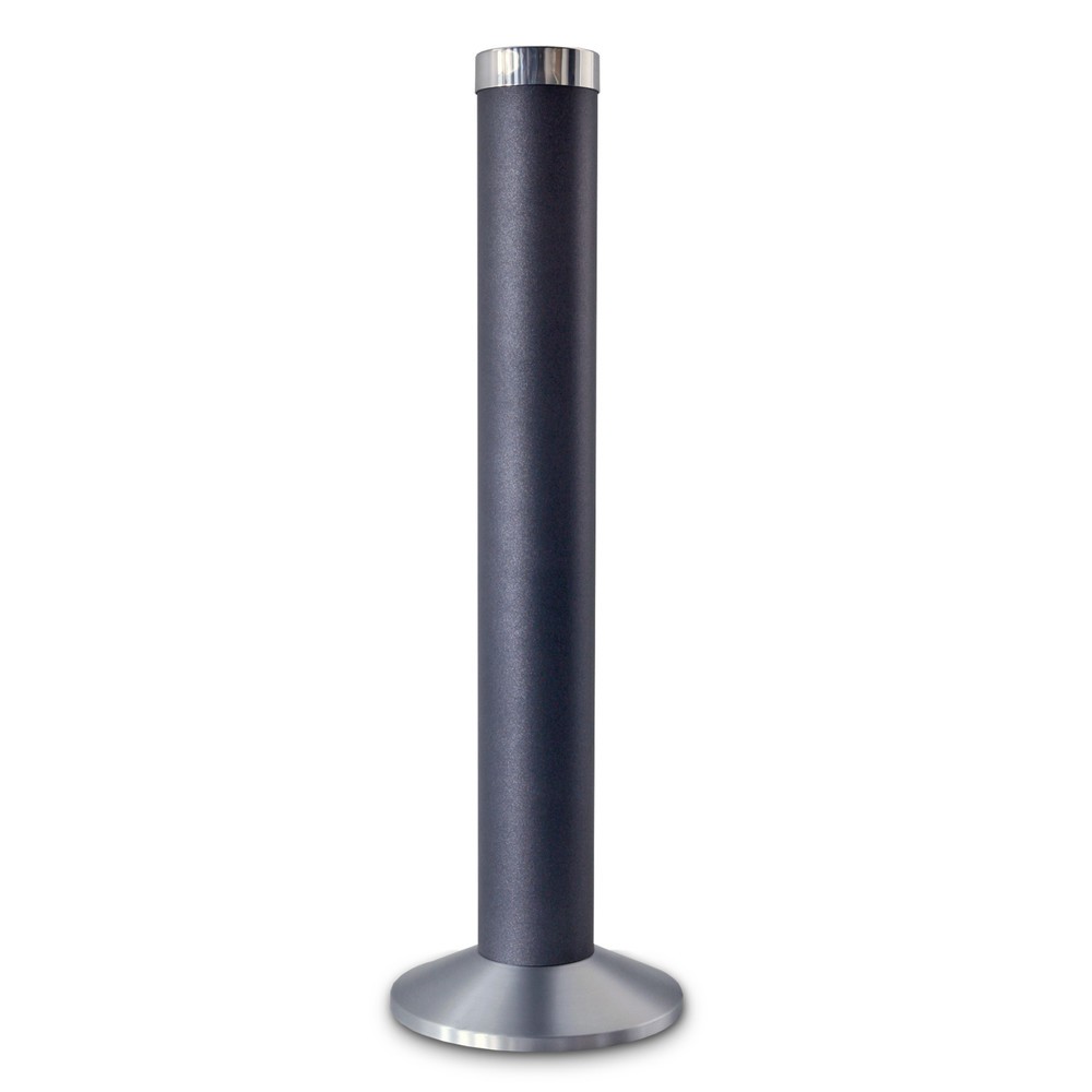 N° de l'image du produit 1 : Cendrier sur colonne HEMMDAL en aluminium, gris pierre de lune