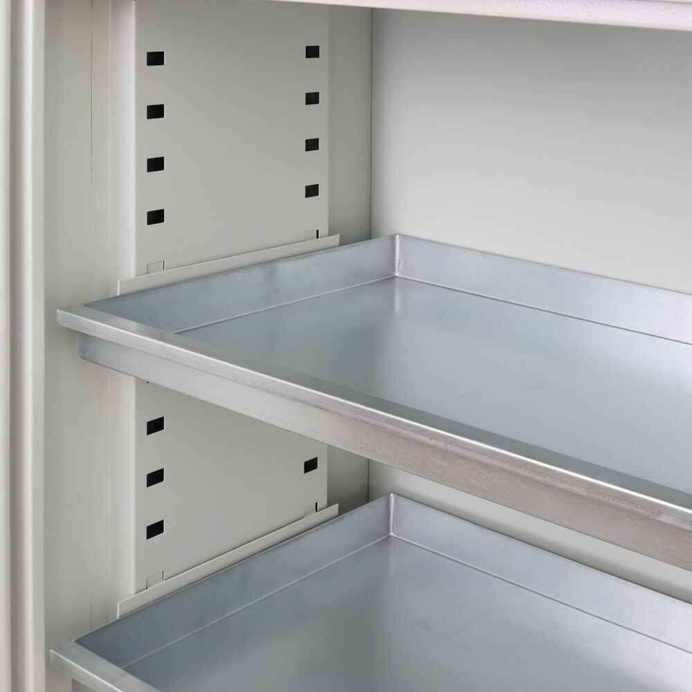 Produktabbildung Nr. 6: HEMMDAL Umwelt- und Chemikalienschrank, HxBxT 1.000 x 1.000 x 500 mm, 2 Auffangwannen