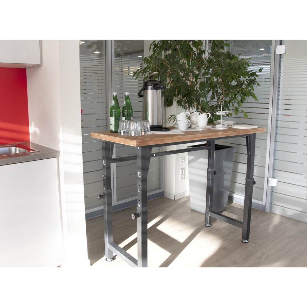 N° de l'image du produit 7 : HEMMDAL Établi, réglable en hauteur, capacité de charge 200 kg