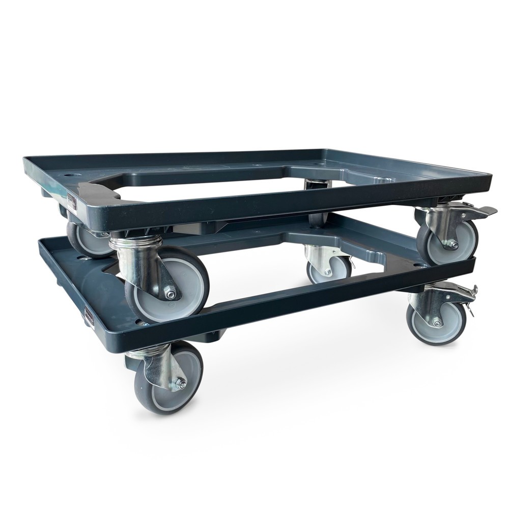 Produktabbildung Nr. 3: HEMMDAL Eurokasten-Roller, Kunststoffrahmen, TK 250 kg, 2 Stk/VE