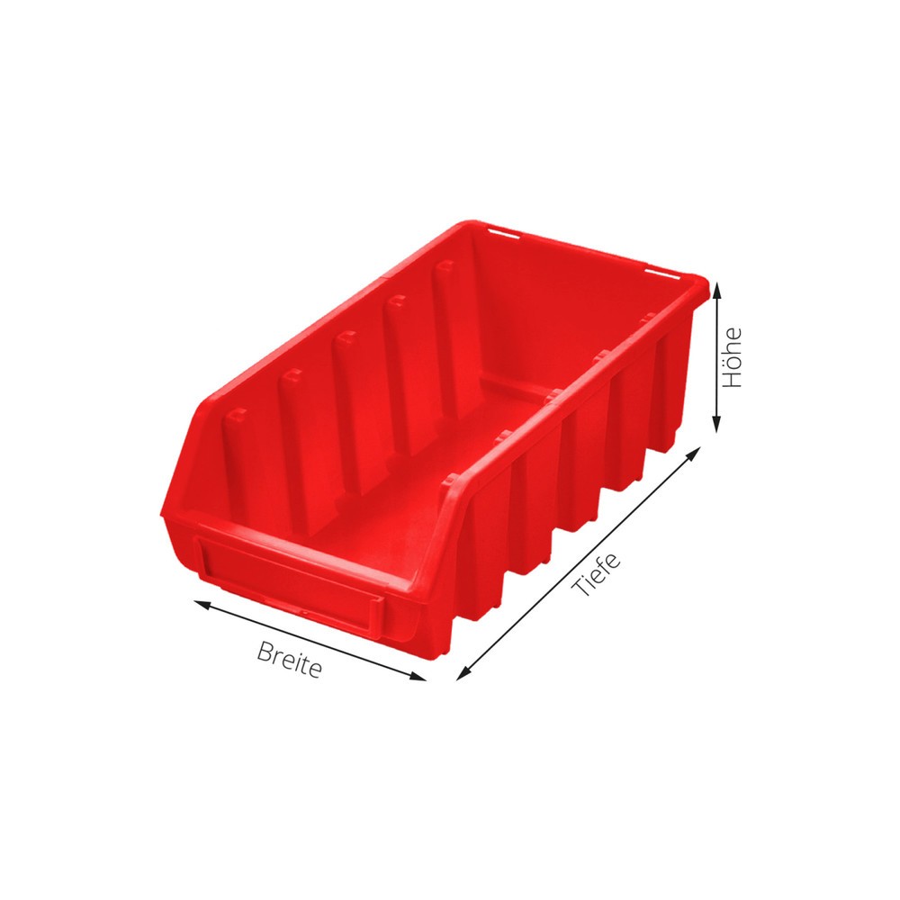 Produktabbildung Nr. 2: HEMMDAL Magazinschrank mit 2 Türen, HxBxT 1.950 x 710 x 300 mm, mit Sichtlagerkästen, 108 Stück