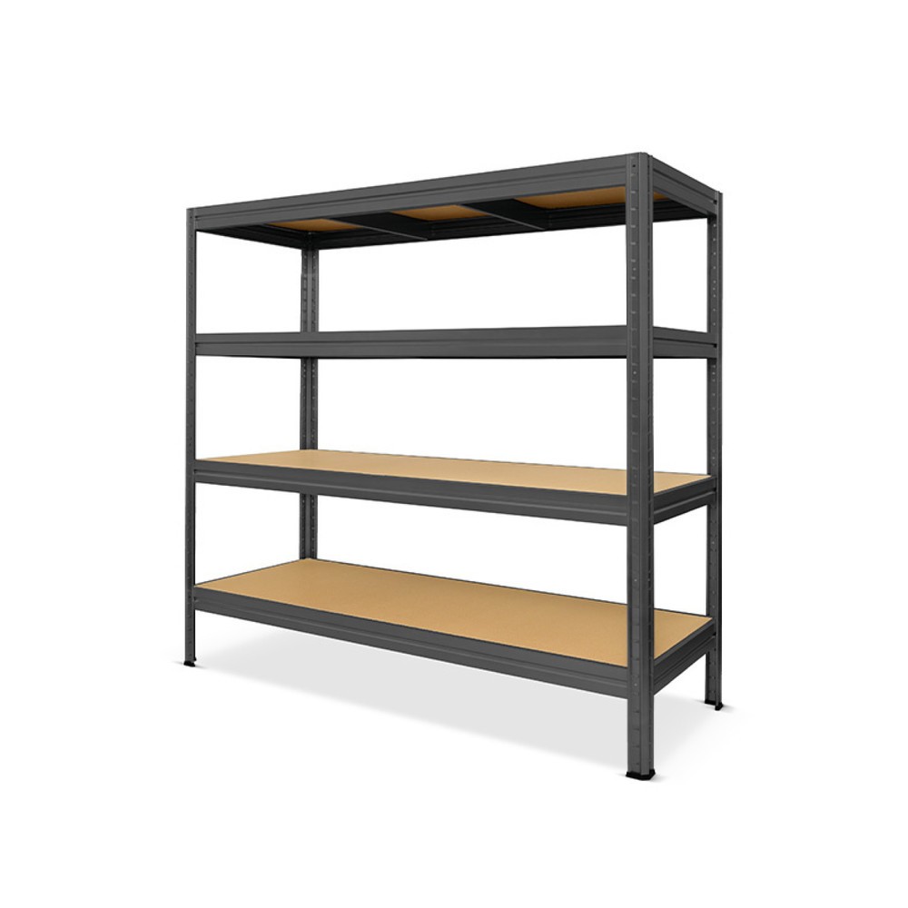 Product image: HEMMDAL heavy-duty rack type XXL, graphite grey – 177 x 200 x 60 cm – up to 2000 kg