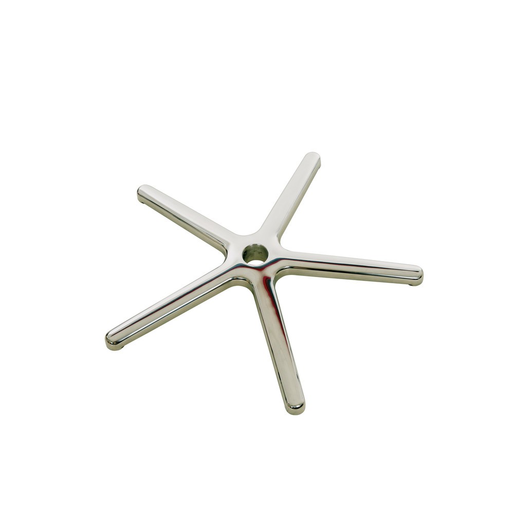 Produktabbildung Nr. 2: HEMMDAL Hocker Komfort, PU-Sitz, Sitzhöhe 570-820 mm, Aluminiumbasis, Bodengleiter