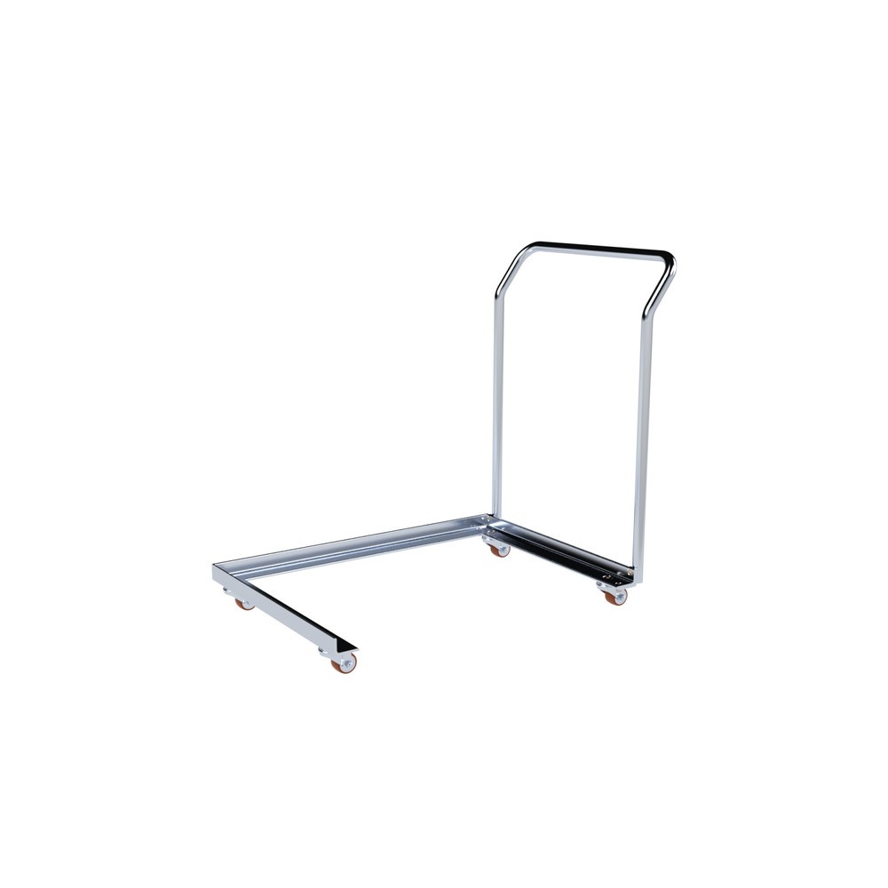 Produktabbildung Nr. 1: HEMMDAL Logistikroller, verzinkt, TK 450 kg, für Paletten 800 x 600 mm, mit Schiebebügel