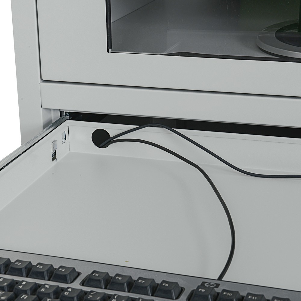 N° de l'image du produit 5 : HEMMDAL Armoire informatique mobile, HxlxP 1700 x 680 x 600 mm