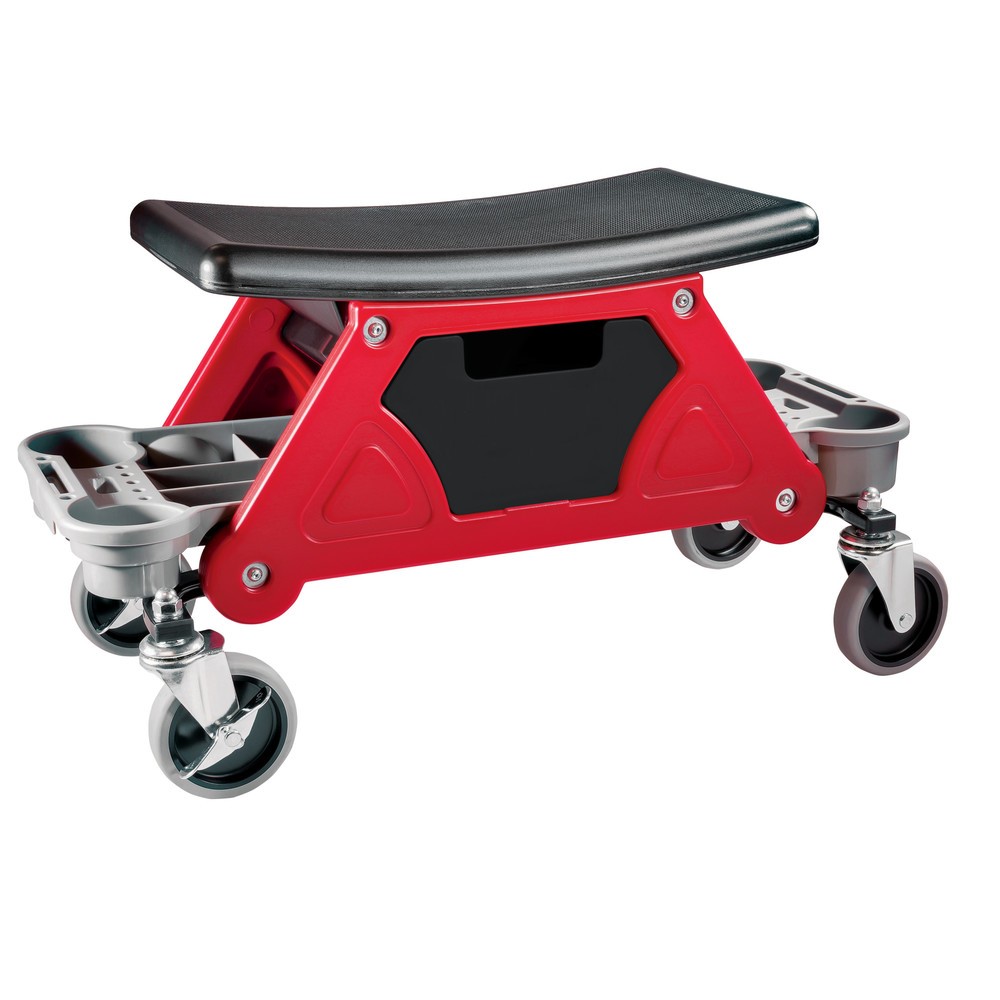 Produktabbildung: HEMMDAL Montage-Rollhocker, TK 135 kg, inkl. Schublade