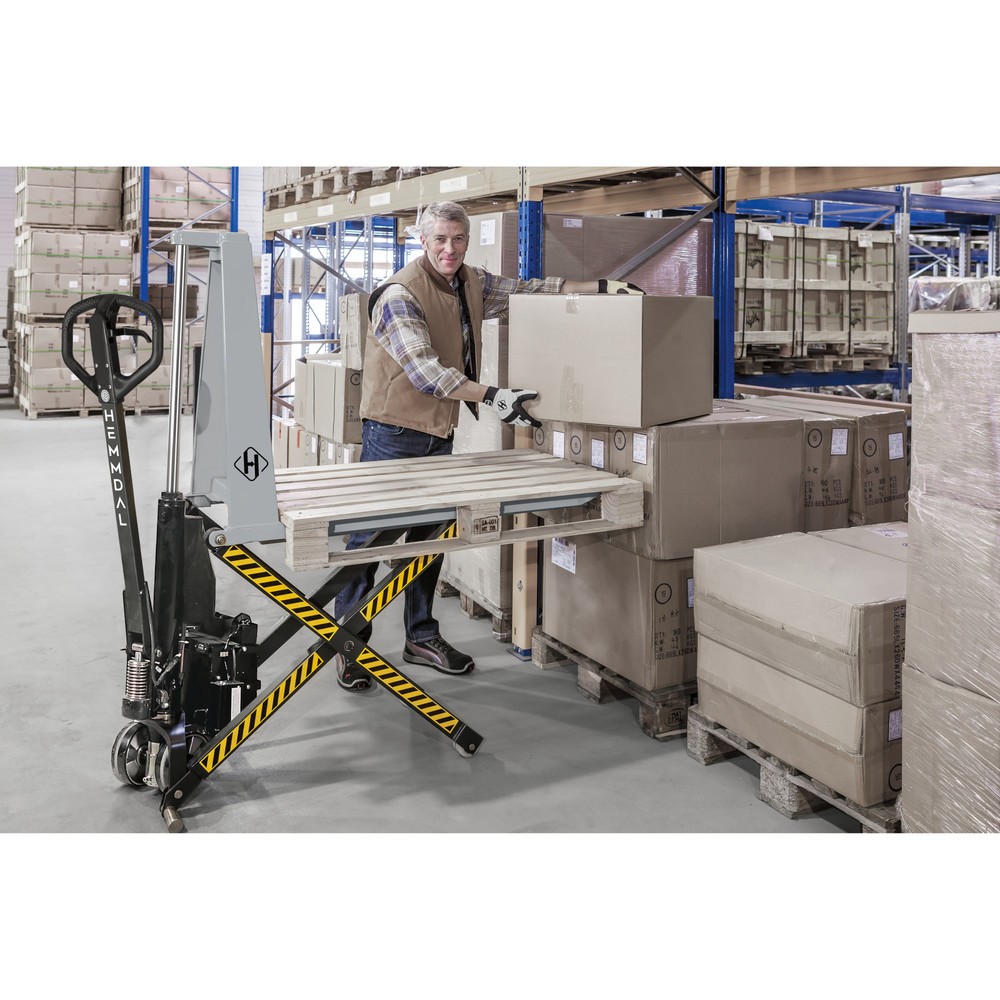 Produktabbildung Nr. 2: C-Ware HEMMDAL PRO Scherenhubwagen elektrohydraulisch, 1 T – Hochhubwagen mit Schnellhub