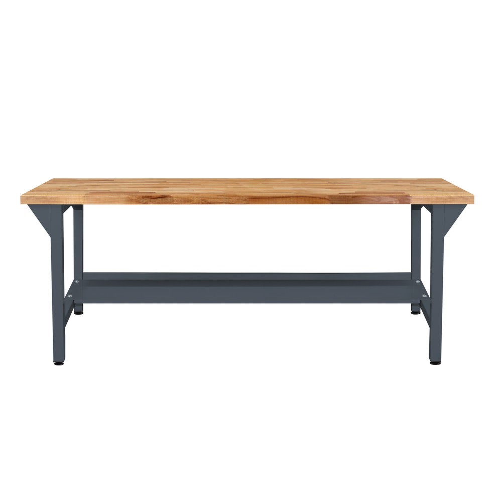 Produktabbildung: HEMMDAL PRO Werkbank Typ XL, bis 300 kg – 200 x 85 x 75 cm – Arbeitstisch Made in EU