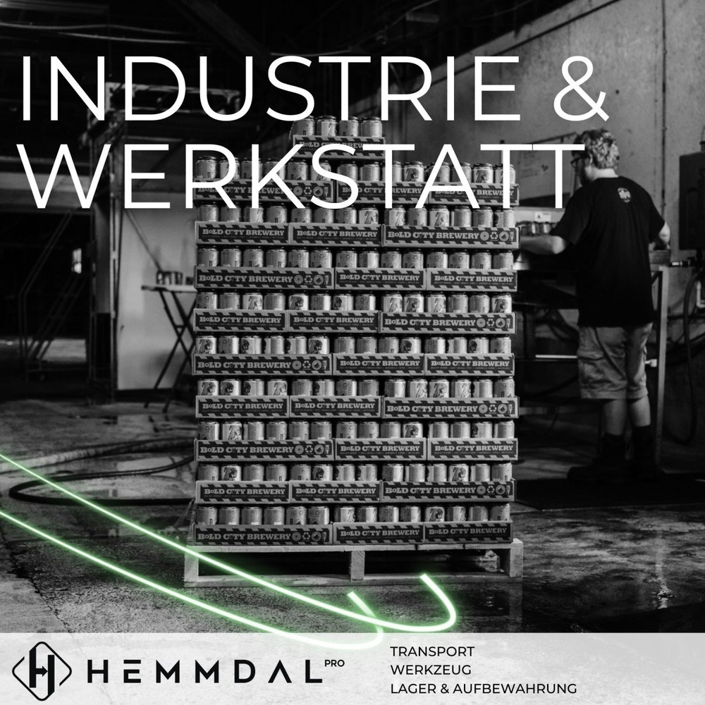 Produktabbildung Nr. 4: HEMMDAL HEMMDAL PRO Werkbank Typ L, bis 300 kg – 150 x 85 x 75 cm – Arbeitstisch Made in EU