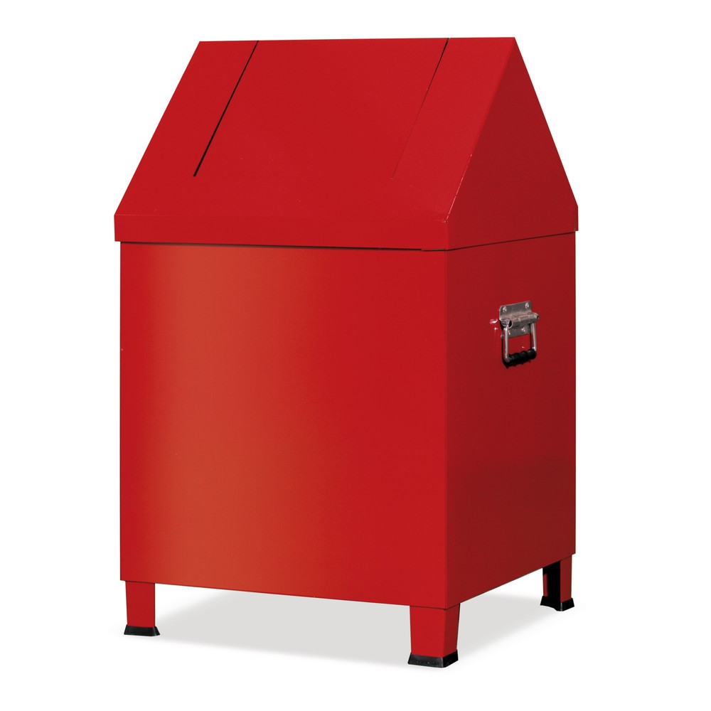 Produktabbildung: HEMMDAL Putzwollkasten, HxBxT 680 x 400 x 400 mm, feuerrot