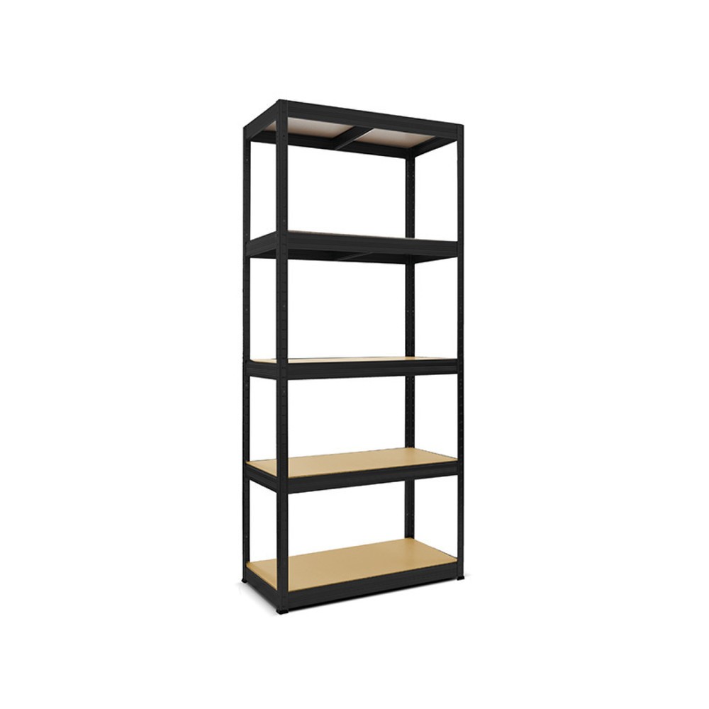 Illustration du produit: HEMMDAL Rayonnage pour charges lourdes Type S, noir – 180 x 90 x 45 cm – jusqu'à 750 kg