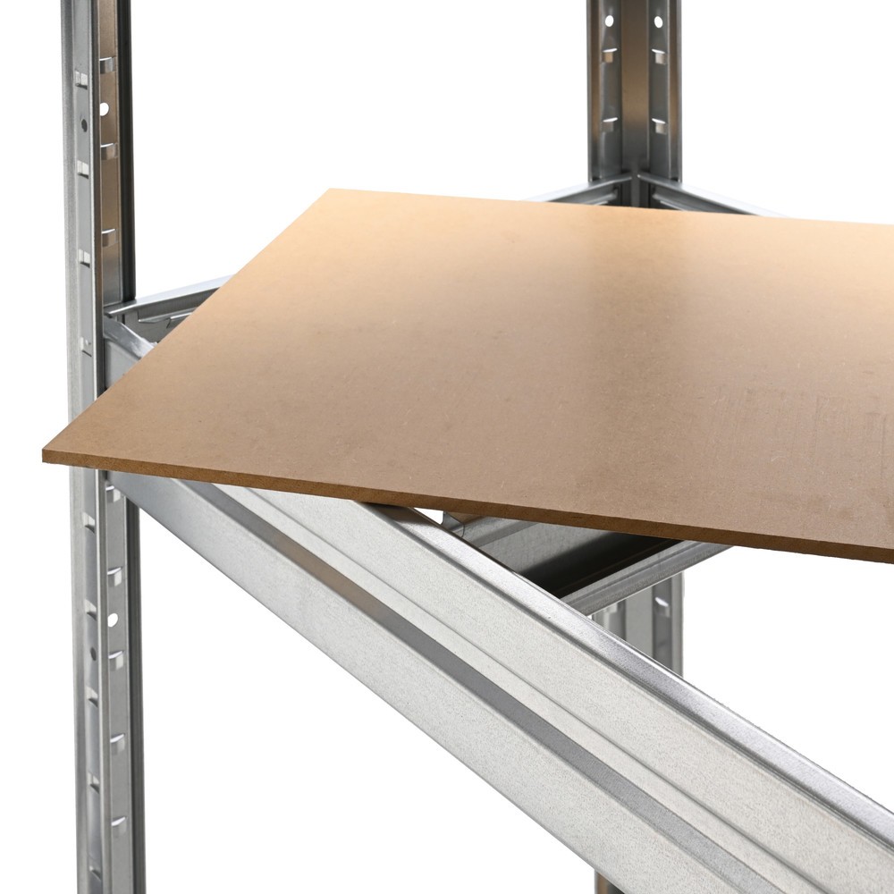 N° de l'image du produit 5 : HEMMDAL Rayonnage à tablettes galvanisé, charge par tablette 600 kg, HxlxP 1 770 x 900 x 450 mm