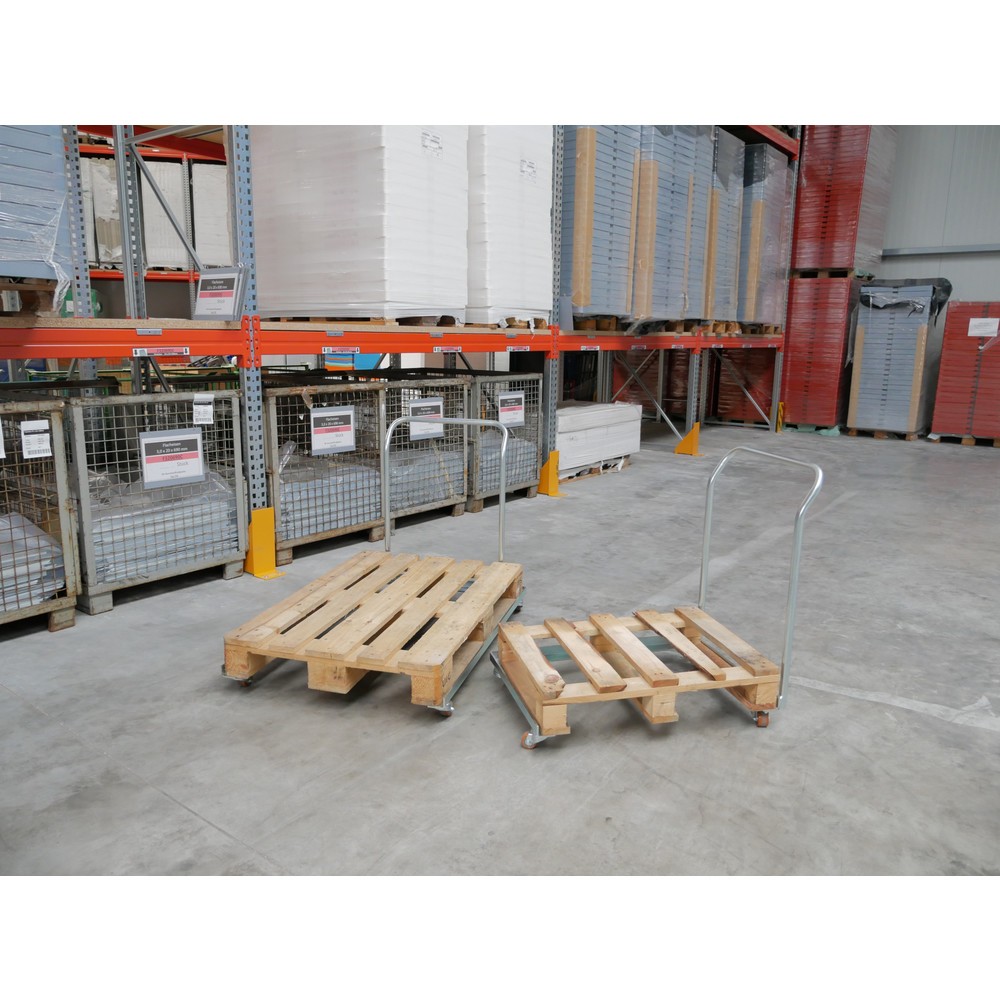 N° de l'image du produit 2 : HEMMDAL Galet logistique, galvanisé, capacité de charge 450 kg, pour palettes 800 x 600 mm