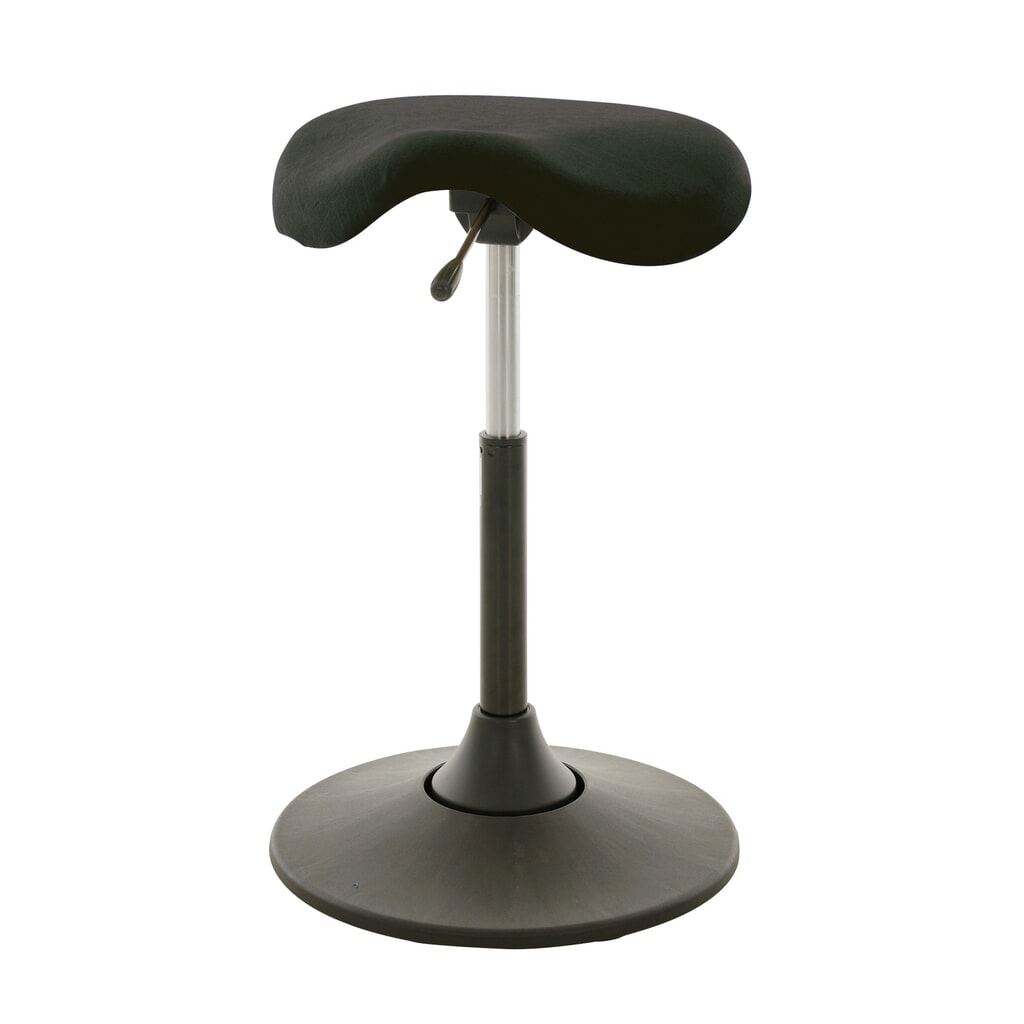 HEMMDAL Sattelhocker, Kunstledersitz, Sitzhöhe 510-700 mm, Tellerfuß Produktabbildung: HEMMDAL Sattelhocker, Kunstledersitz, Sitzhöhe 510-700 mm, Tellerfuß