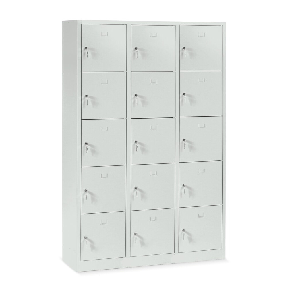 Produktabbildung Nr. 3: HEMMDAL Schließfachschrank, 1 x 5 Fächer, HxBxT 1.900 x 410 x 450 mm