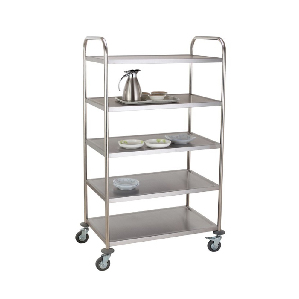 Produktabbildung Nr. 8: Servierwagen Edelstahl HEMMDAL, 5 Etagen
