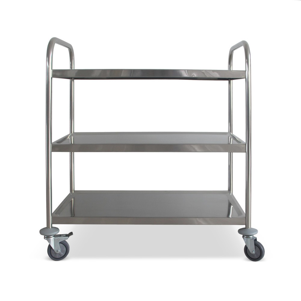 Produktabbildung Nr. 7: Servierwagen Edelstahl HEMMDAL, 3 Etagen