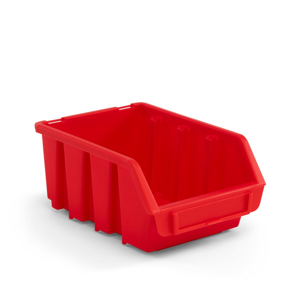Produktabbildung Nr. 2: Restposten - Zwischenverkauf vorbehalten: HEMMDAL Sichtlagerkasten-Set S, HxBxT 75 x 116 x 112 mm, rot, 48 Stk/VE