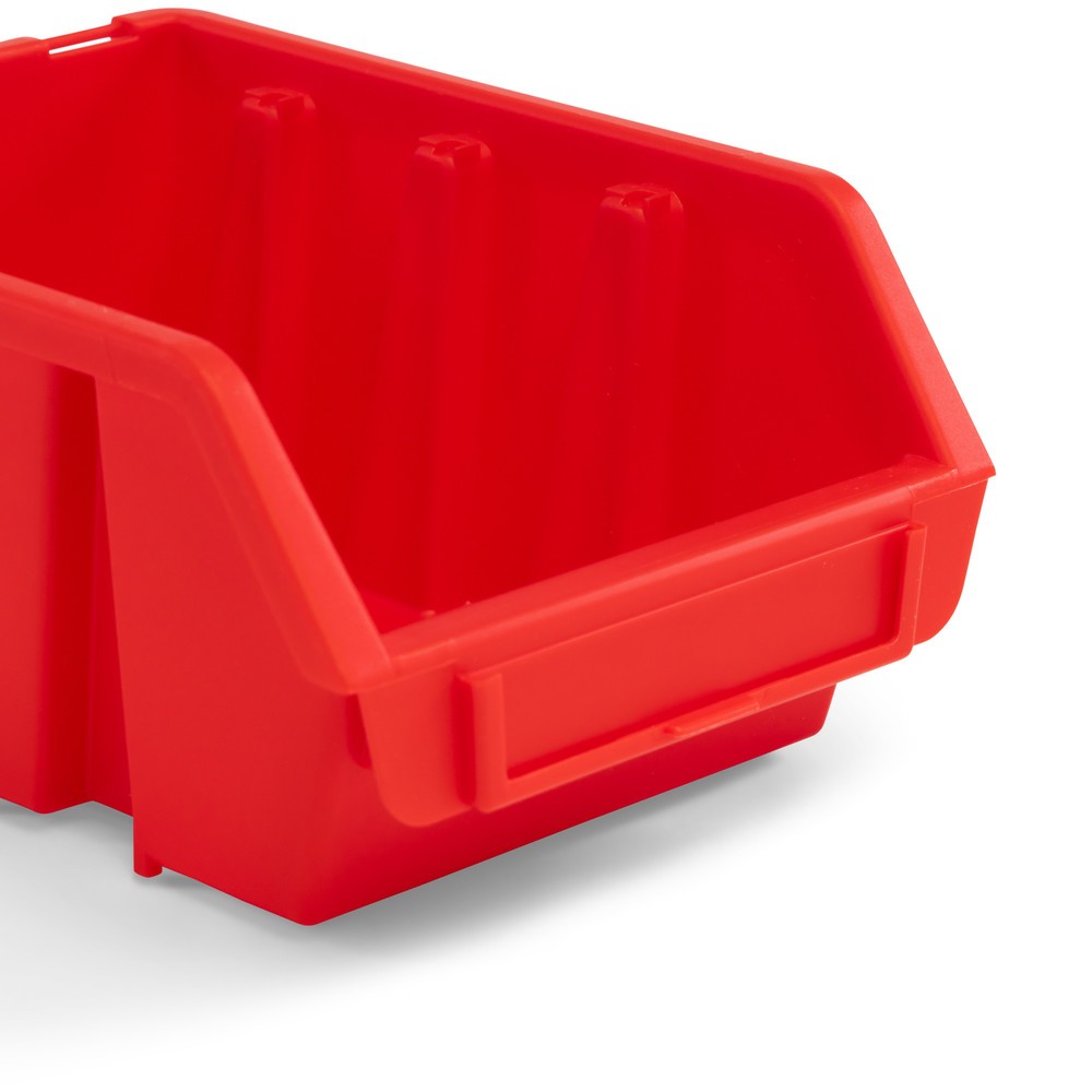 Produktabbildung Nr. 4: Restposten - Zwischenverkauf vorbehalten: HEMMDAL Sichtlagerkasten-Set S, HxBxT 75 x 116 x 112 mm, rot, 48 Stk/VE