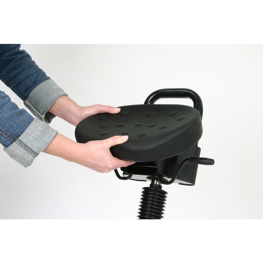 N° de l'image du produit 3 : Siège assis-debout HEMMDAL, siège confort inclinable, hauteur d'assise 645-825 mm, poignée de transport