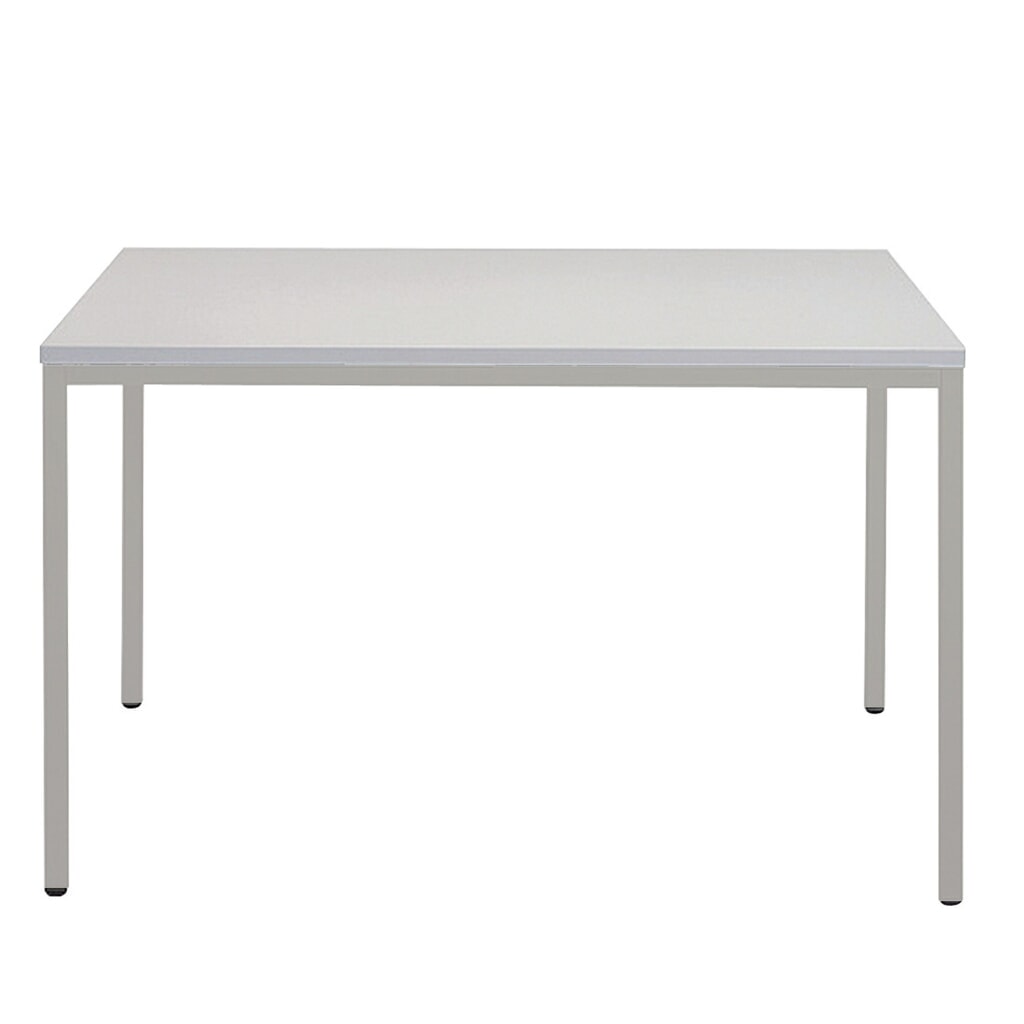 Produktabbildung Nr. 1: HEMMDAL Stahlrohr-Tisch, BxT 800 x 800 mm, lichtgrau