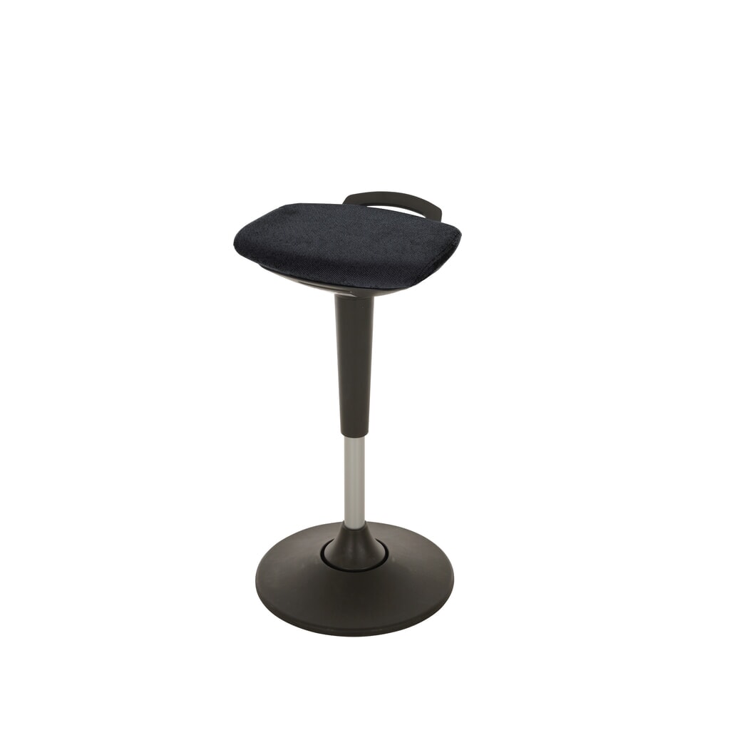 HEMMDAL Stehhocker, Polstersitz + Tragegriff, Sitzhöhe 600-840 mm, Tellerfuß Produktabbildung: HEMMDAL Stehhocker, Polstersitz + Tragegriff, Sitzhöhe 600-840 mm, Tellerfuß