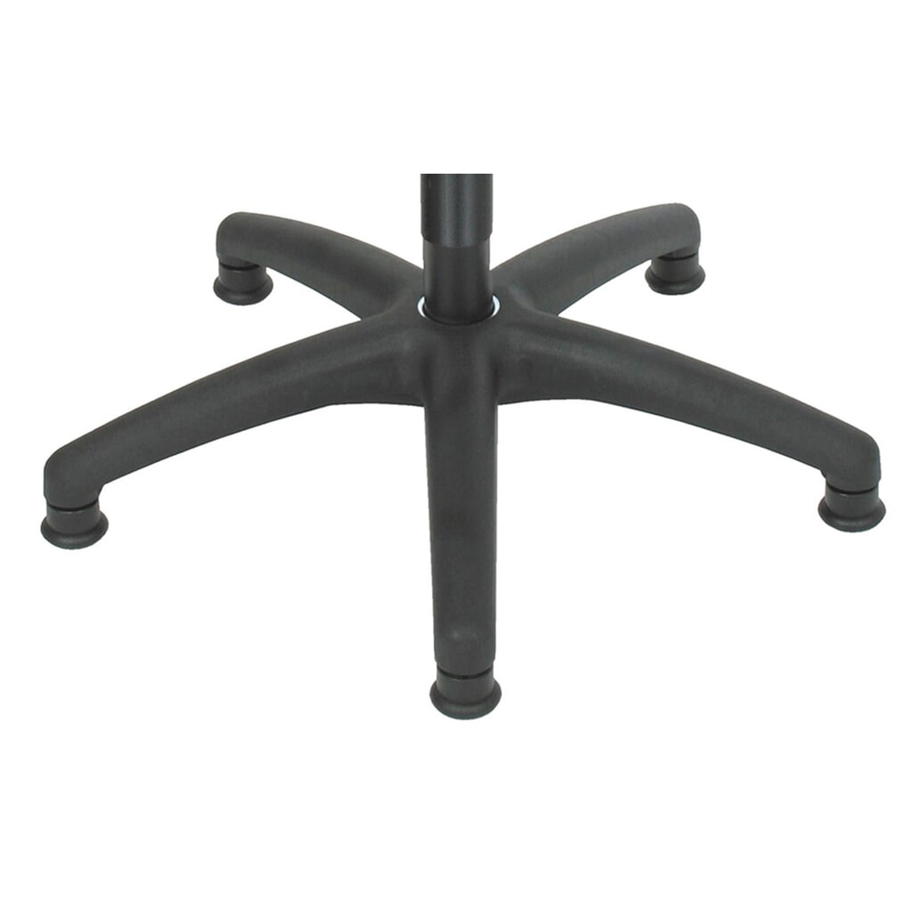Produktabbildung Nr. 4: HEMMDAL Stehsitz, PU-Sitz mit Rückenstütze + Tragegriff, Sitzhöhe 580-840 mm, Bodengleiter
