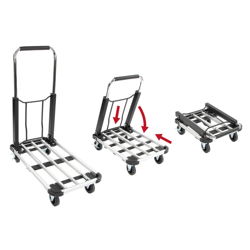 Produktabbildung Nr. 6: HEMMDAL Transportwagen, klappbar, TK 150 kg, Ladefläche BxT 420 x 710 mm