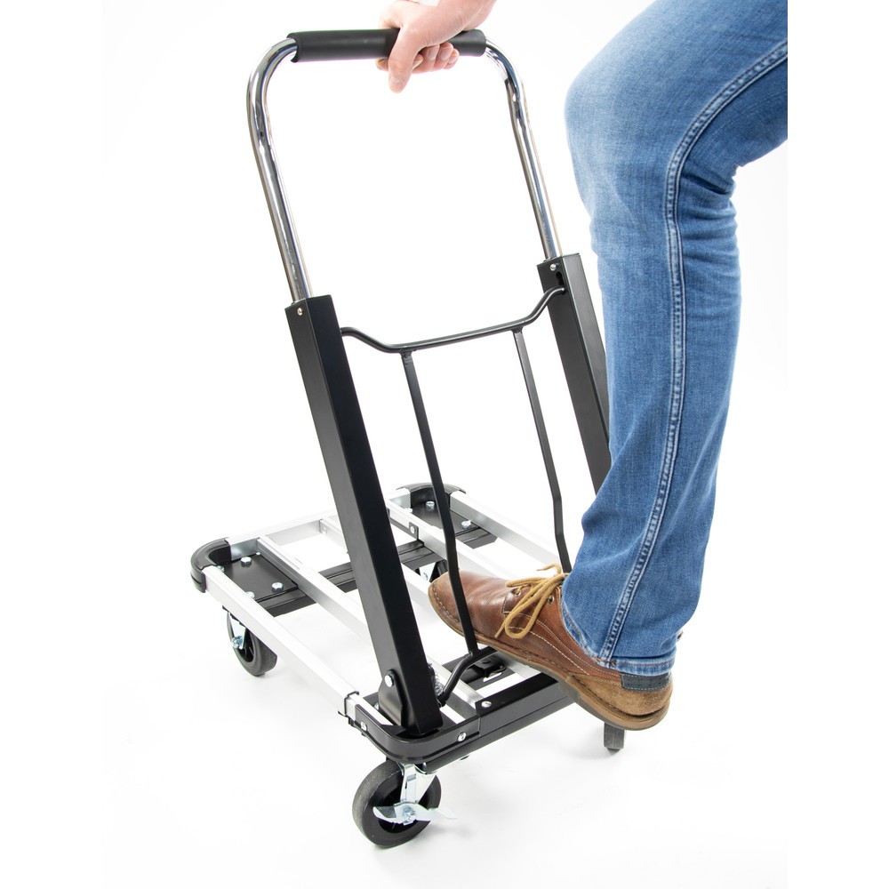 Produktabbildung Nr. 7: HEMMDAL Transportwagen, klappbar, TK 150 kg, Ladefläche BxT 420 x 710 mm