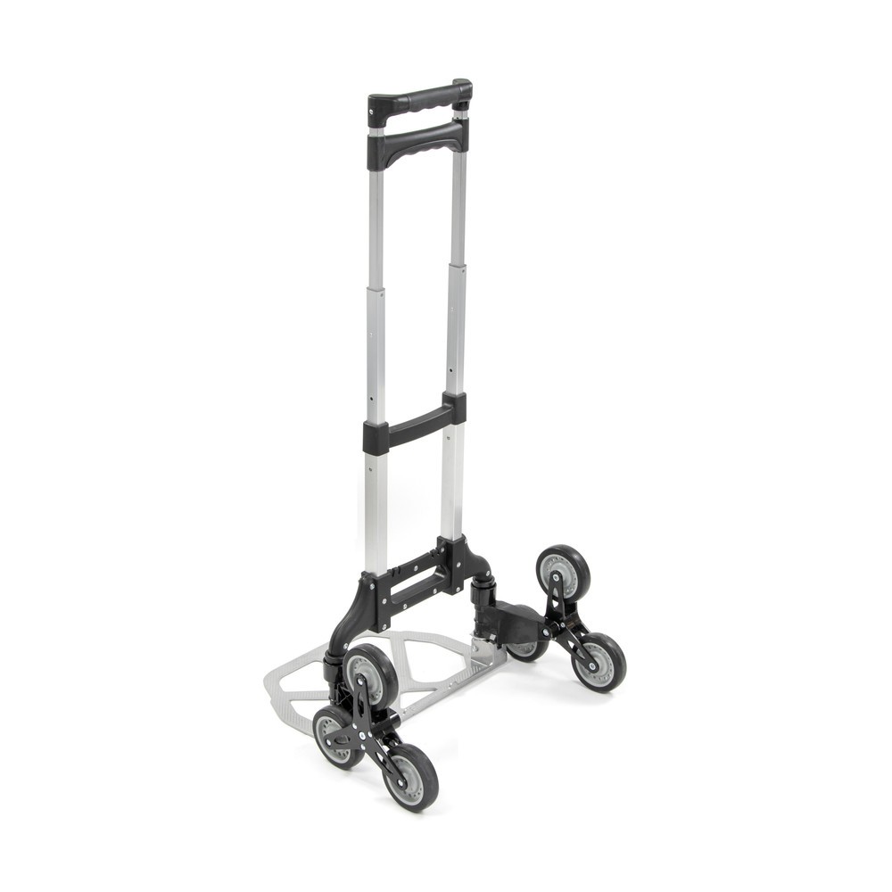 Produktabbildung Nr. 6: HEMMDAL Treppen-Transportkarre, klappbar, 3-armiger Radstern, TK 80/50 kg, Schaufel BxT 385 x 280 mm