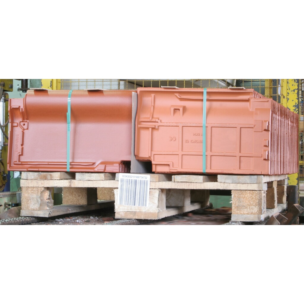 Produktabbildung Nr. 13: HEMMDAL PET-Umreifungsband, gewaffelt/geprägt, Kern-Ø 406 mm, hohe Zugfestigkeit, 16 mm x 1.750 lfm., Stärke 0,68 mm, Made in Germany