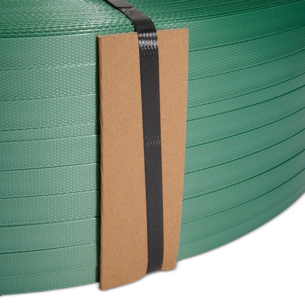 Produktabbildung Nr. 6: HEMMDAL Umreifungsband aus PET, gewaffelt/geprägt, 15 mm x 1.300 lfm., Kern-Ø 406 mm, Stärke 0,90 mm, extrastark, 100% recyclingfähig