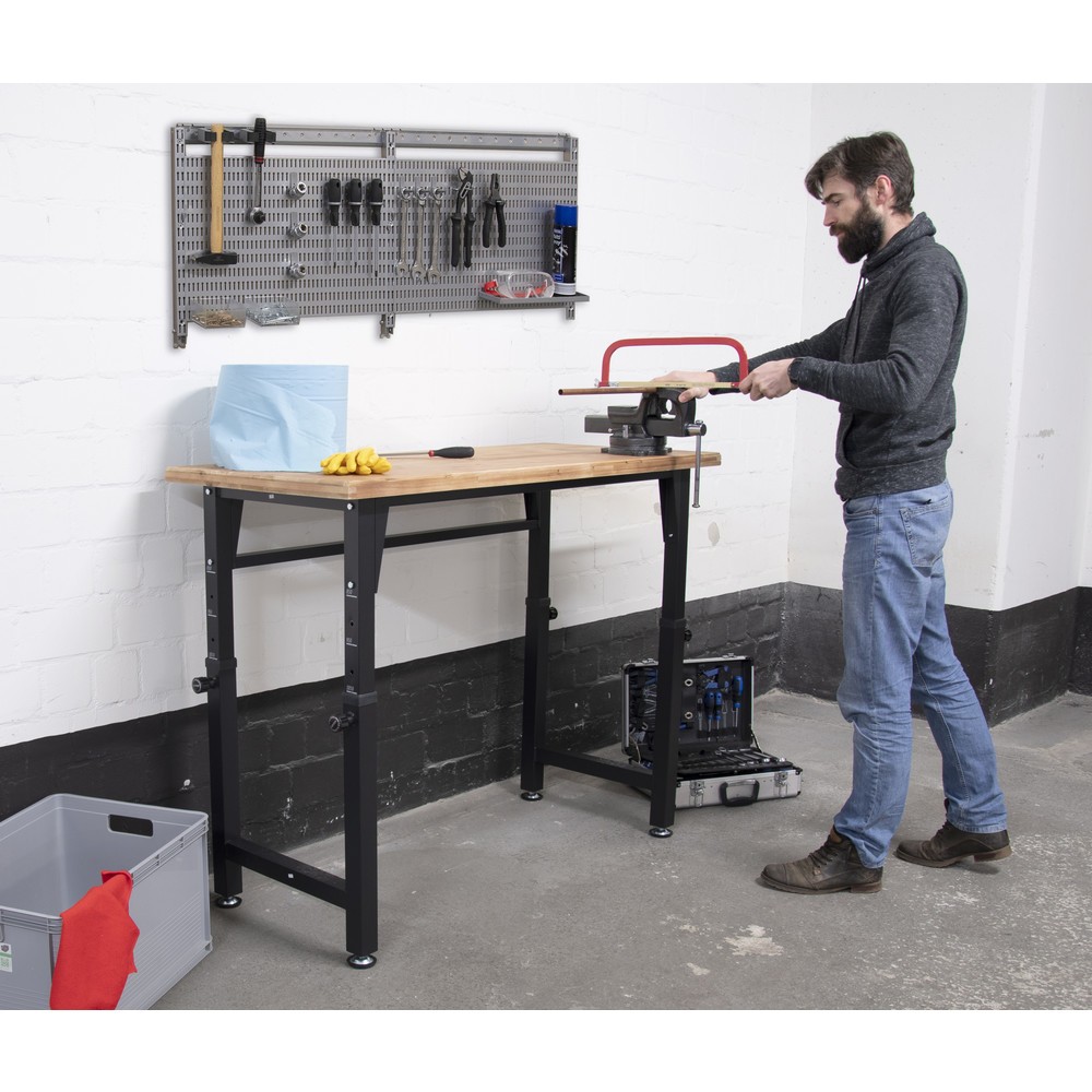 Produktabbildung Nr. 6: HEMMDAL Werkbank, höhenverstellbar, TK 200 kg