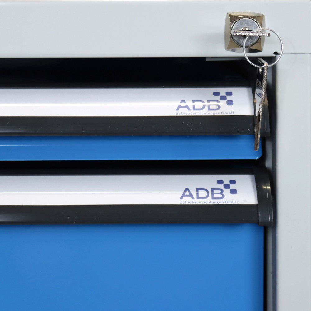 Produktabbildung Nr. 5: HEMMDAL Werkbank Typ XL, mit 3 Schubladen – bis 300 kg – Arbeitstisch Made in EU