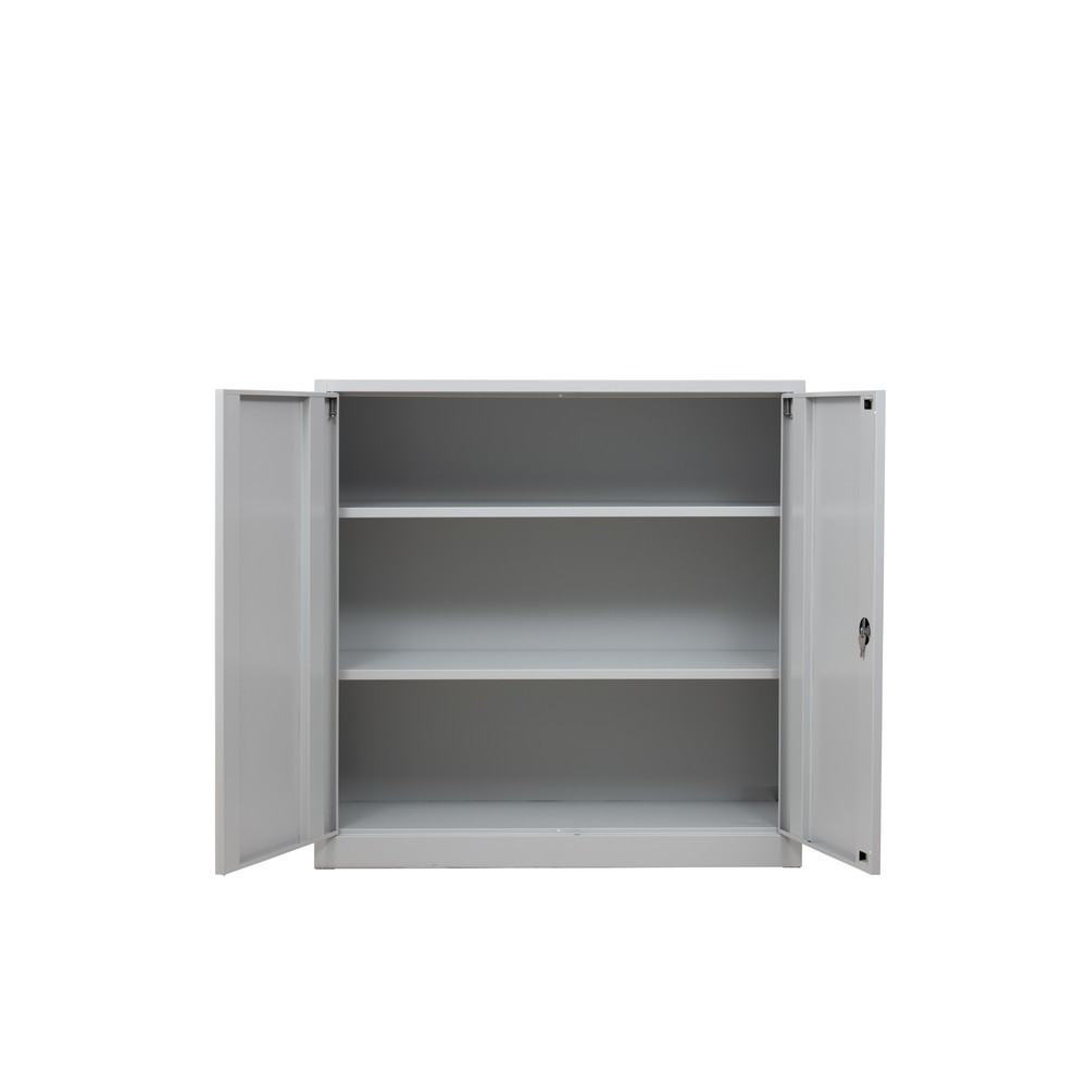 Produktabbildung Nr. 4: HEMMDAL Werkstatt-Beistellschrank mit 1 Fachboden, HxBxT 750 x 800 x 380 mm, lichtgrau