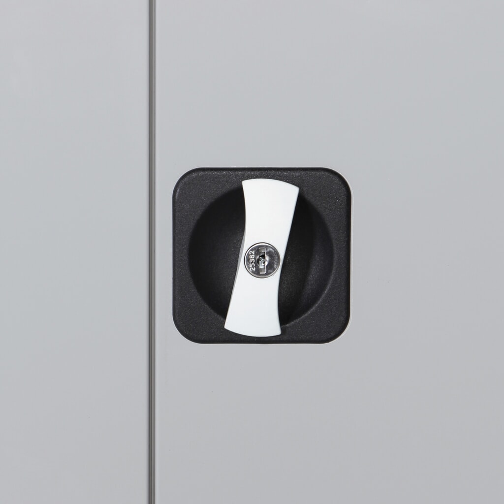 Produktabbildung Nr. 2: HEMMDAL Flügeltürschrank, 2 OH, Breite 800 mm, lichtgrau