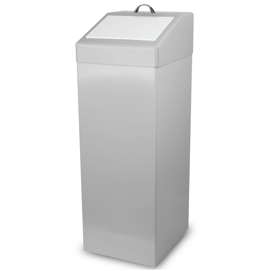HEMMDAL Wertstoffsammler 87 Liter, weiß Produktabbildung: HEMMDAL Wertstoffsammler 87 Liter, weiß