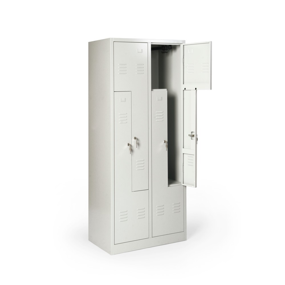 Produktabbildung Nr. 2: HEMMDAL Z-Spind mit 4 Abteilen, HxBxT 1.800 x 800 x 500 mm