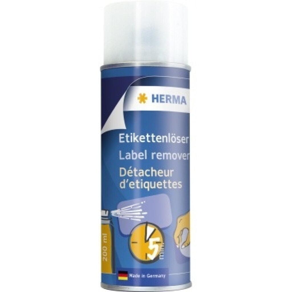 HERMA Etikettenlöser 1266 Sprühdose Aerosol 200ml Produktabbildung: HERMA Etikettenlöser 1266 Sprühdose Aerosol 200ml