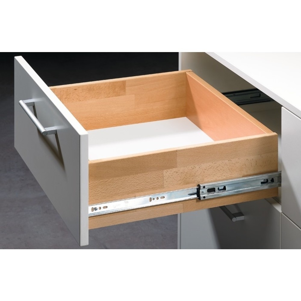 Produktabbildung: HETTICH Kugelauszug KA 5632, Nennlänge 400 mm, Stahl verzinkt, 45 kg