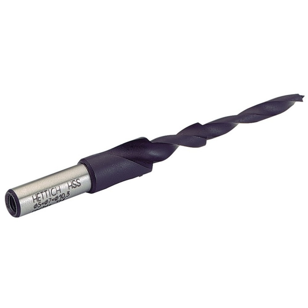 Produktabbildung: HETTICH Stufenbohrer Direkta, HSS, Einteilverbinder, 5/7 mm