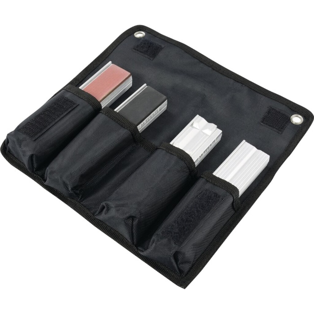 HEUER Rohr-/Schutzbackenset f.Backen-B.100mm 8tlg.in Tasche Alu Produktabbildung: HEUER Rohr-/Schutzbackenset f.Backen-B.100mm 8tlg.in Tasche Alu