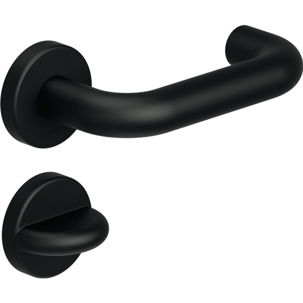 Produktabbildung: HEWI Rosettengarnitur 111PBR02.230, rund FBM, Polyamid 90 matt, DIN links / rechts D/D