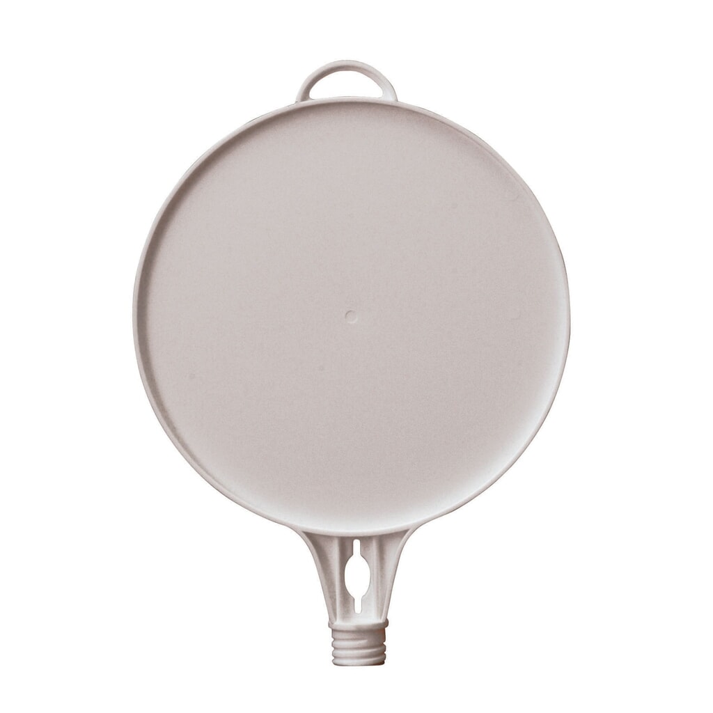Hinweisschild blanko, rund, ø 280 mm Produktabbildung: Hinweisschild blanko, rund, ø 280 mm