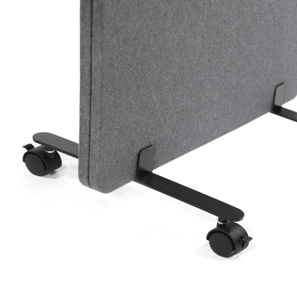Produktabbildung Nr. 6: hjh OFFICE Mittelstück zu Trennwand System FLEXMIUT, dunkelgrau