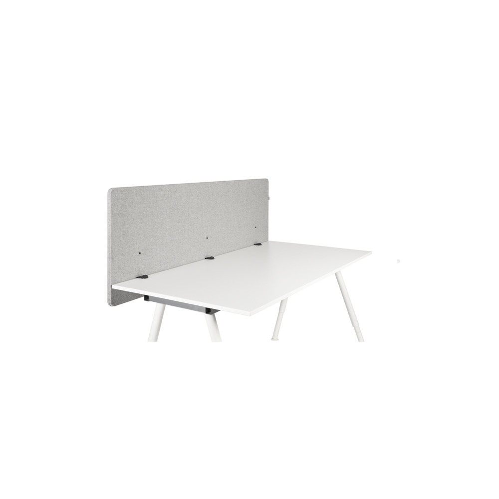 Produktabbildung Nr. 3: hjh OFFICE Akustik Tischtrennwand FLEXMIUT D 160 cm, hellgrau